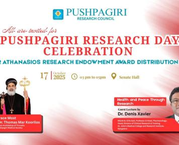 Mar Athanasios Endowment Award 2025 - PIMS&RC Faculties